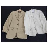 Mens 2 Piece Suits Size M & 38R