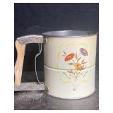 VINTAGE ANDROCK HAND-I-SIFT FLOUR SIFTER WORKING
