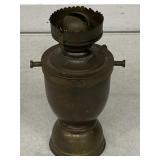 VINTAGE MARITIME SHIP'S GIMBAL KEROSENE LAMP