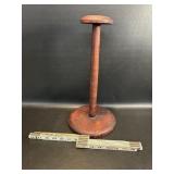 Wooden Beefy Helmet / Hat Display & Lufkin