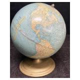 9 IN. TERRESTRIAL GLOBE BY GEO F. CRAM CO. INC.