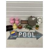 COASTERS, MICROWAVE MELTING POTS, TO THE POOL