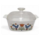 Corning Ware Casserole 1 1/2 Qt Country Festival