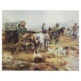 CHARLES M. RUSSELL NUMBERED PRINT ï¿½A DOUBTFUL