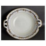 Antique Nippon hand painted porcelain bowl Gold