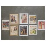 Framed Vtg Advertising Retro Wall Art