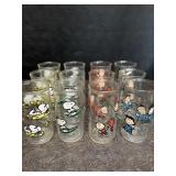 A DOZEN VINTAGE PEANUTS TUMBLERS 1952-1958, 3