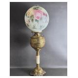 Antique Electrified Hurricane Lamp TM