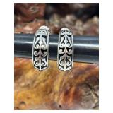 James Avery Artisan Sterling Silver Hoop Earrings