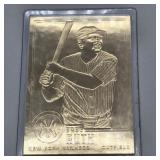 1996 BABE RUTH BASEBALL CARD BY CMG WORLD WIDE