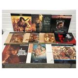 10 Laserdisc Movies, Indiana Jones , Robin Hood,