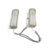 2 Nintendo Wii Remotes Power On Not Tested