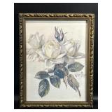 Art Print White Roses Paul De Longpre TM
