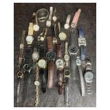 FLAT OF WRIST WATCHES UNTESTED