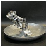Vintage Mack Bulldog Hood Ornament Ashtray  Cigar