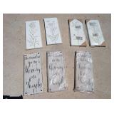 NOS Wood & Metal Decor