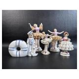 VTG Figurines (2 Damaged w/ Parts) Occupied Japan