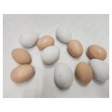 Ceramic Chicken Eggs