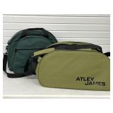Atley James Duffle Bag w/ Separated Shoe Storage
