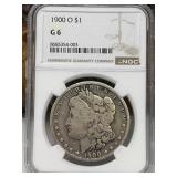 1900 O Morgan Silver Dollar NGC G 6