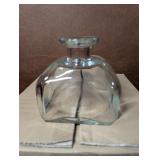 27 NOS Glass Ink Well Style Vessels, 4' Wide