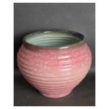 Hull Pottery Jardiniere Planter Pot Pink