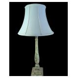 Distressed Finished 3 Way Lamp
