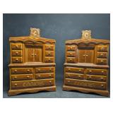 McCoy Dresser/Armoire Brown Vintage Cookie Jars