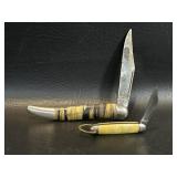 2 Hammer Brand Single Blade Pocket Knives