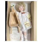 NIB VINTAGE JEWEL TEA AUTUMN LEAF PORCELAIN DOLL