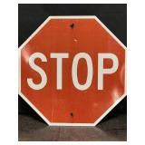 STOP SIGN METAL TRAFFIC SIGN