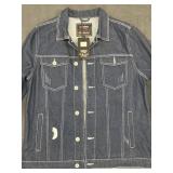 NOS CALIFORNIA VINTAGE MEN'S BLUE JEAN JACKET XL