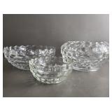 Fostoria American Large Cupped Rose Bowl +