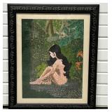 Original Art Painting Signed Cindy S / TM