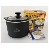 NIB 1.5 Qt Crock Pot Dip Master Slow Cooker w