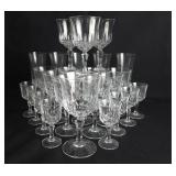 St. Germain Cristal D'Arques Stemware Fluted