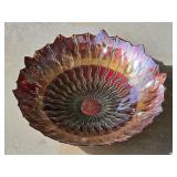 Vintage Italian ? Art Glass Sunflower Centerpiece