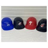 4 MLB Plastic Souvenir Helmets LA Angels &