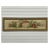 Paul De Longpre Study Of Roses Litho Print