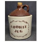 Vintage 1960s McCoy Moonshine Cookie Jug: Lidded