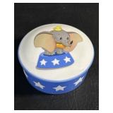 Disney LE Porcelain Limoges Dumbo Trinket Box