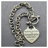 925 SILVER LINK BRACELET TIFFANY MEXICO