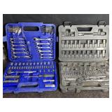 2 SOCKET & WRENCH SETS 3/8 IN. & 1/4 IN. SOCKET
