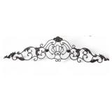 Three Piece Lot Metal Scrollwork Wall Art