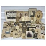 Lot of Vintage & Antique Photographs , Portraits