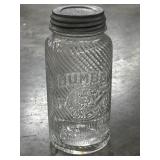 Vintage Jumbo Apple Butter Jar 2 Lbs 5 oz  PAT.