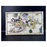 VTG Raised Design Hunting Dogs Picture