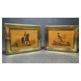 Vintage Paul L Baruch Horse Equestrian Bookends
