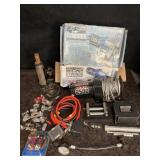 USED 2500 LB. WINCH BY BADLANDS W/ BATTERY CABLE