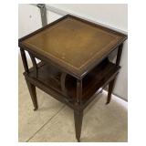 VINTAGE END/SIDE TABLE W/ A FEW SCRATCHES &